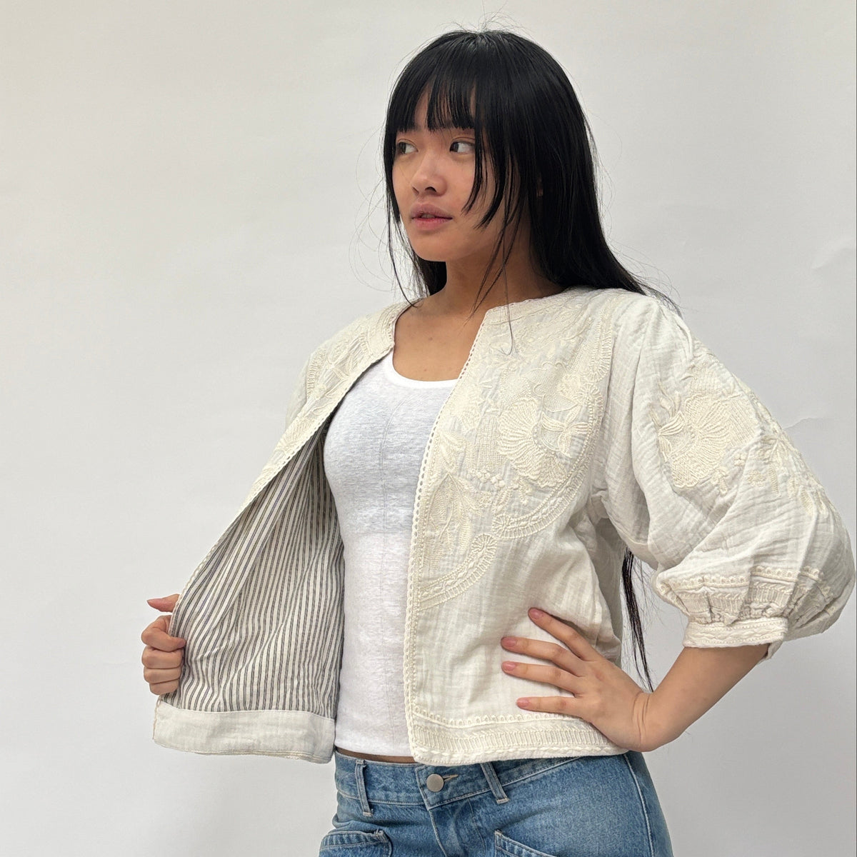 *LANDED!* Averi Embroidered Jacket