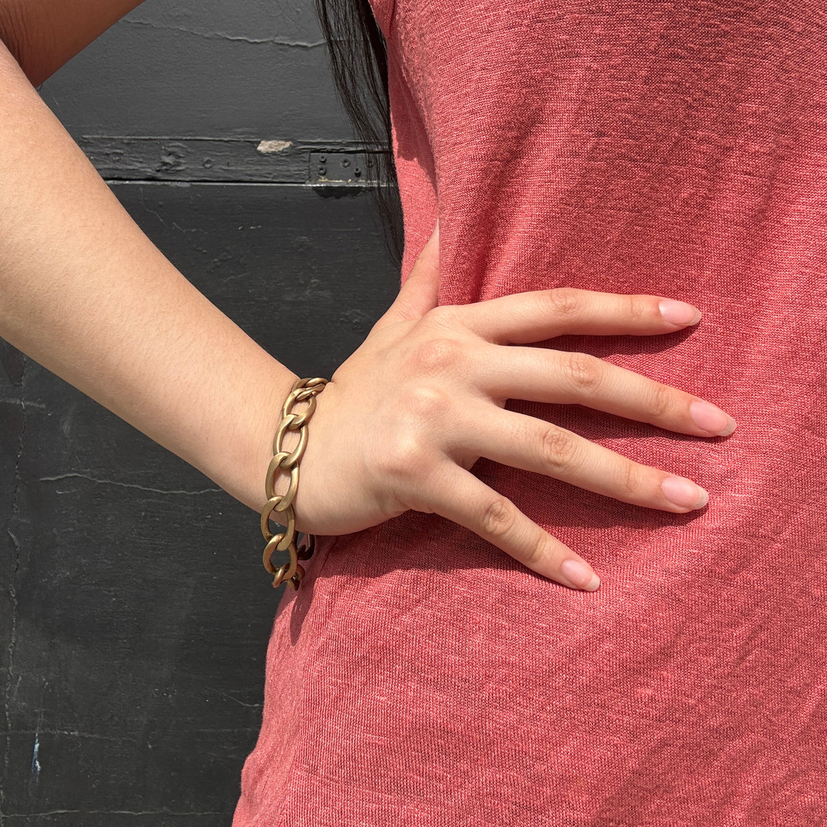 Brass Chains Bracelet