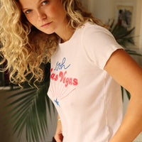 Get It On Ooh Las Vegas White T
