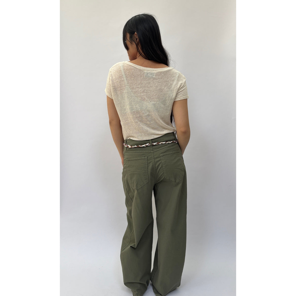 *NEW* Cotton Belted Barrels Khaki