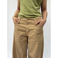 *NEW* Sand-Coloured Barrel Pants