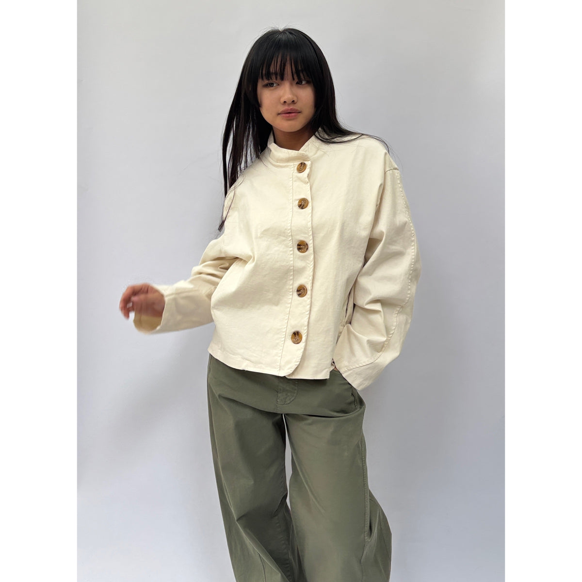 *NEW STYLE* Modern Workwear Jacket Off White