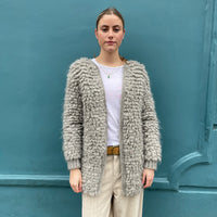 Hoss Intropia Grey Loop cardigan