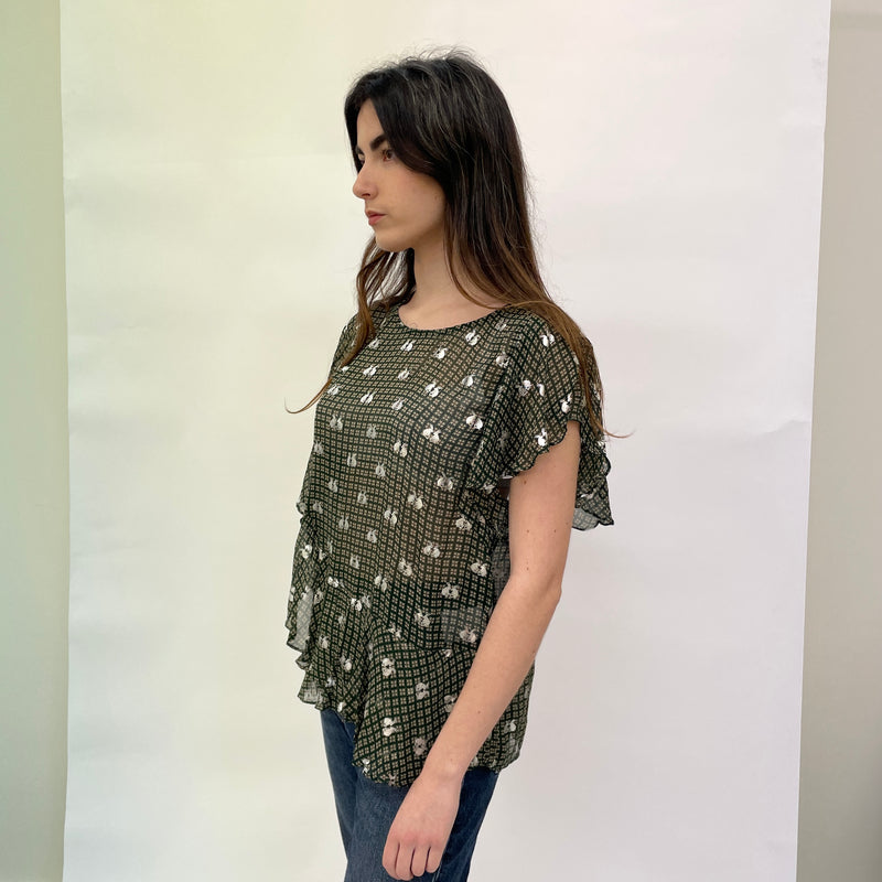 Munthe Rabbit Pattern Blouse