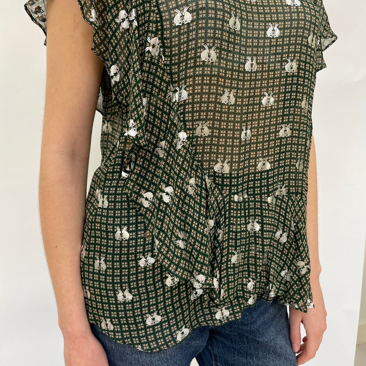 Munthe Rabbit Pattern Blouse