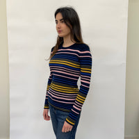 Just Female Stripy Wool Jumper