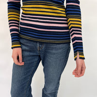 Just Female Stripy Wool Jumper