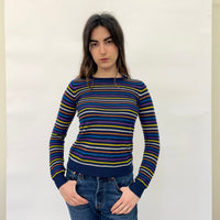 Metallic Stripe Knit Jumper