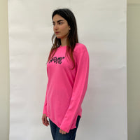 Orwell + Austen Neon Pink Atomic Jumper