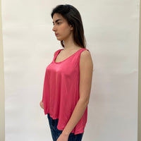Sluiz Ibiza Pink Vest Top