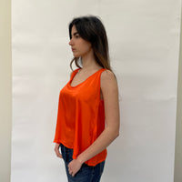 Sluiz Ibiza Orange Vest Top