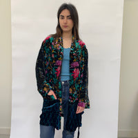 Pierre-Louis Mascia Soft Belted Jacket Floral