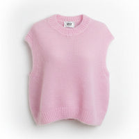 Light Pink Knitted Vest