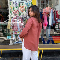 Louizon Nessa Top Rose