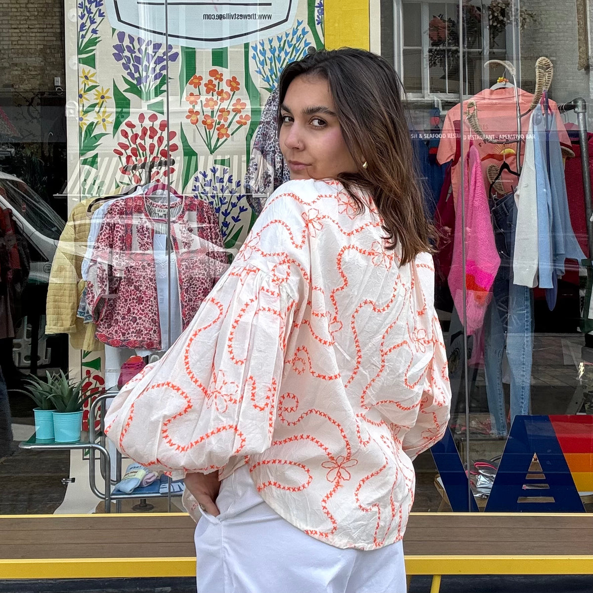 Autre Aura Almudena Blouse Orange