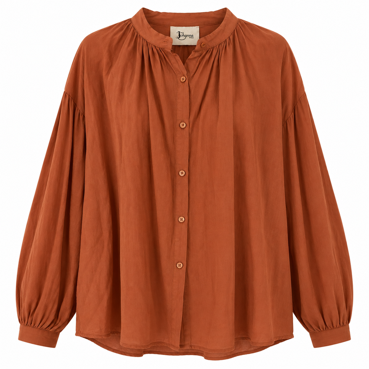Lightweight Cotton Shirt Chestnut