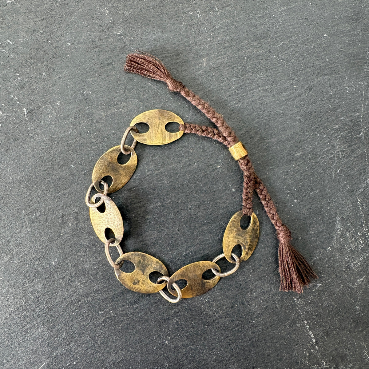 Chains Bracelet with Thread