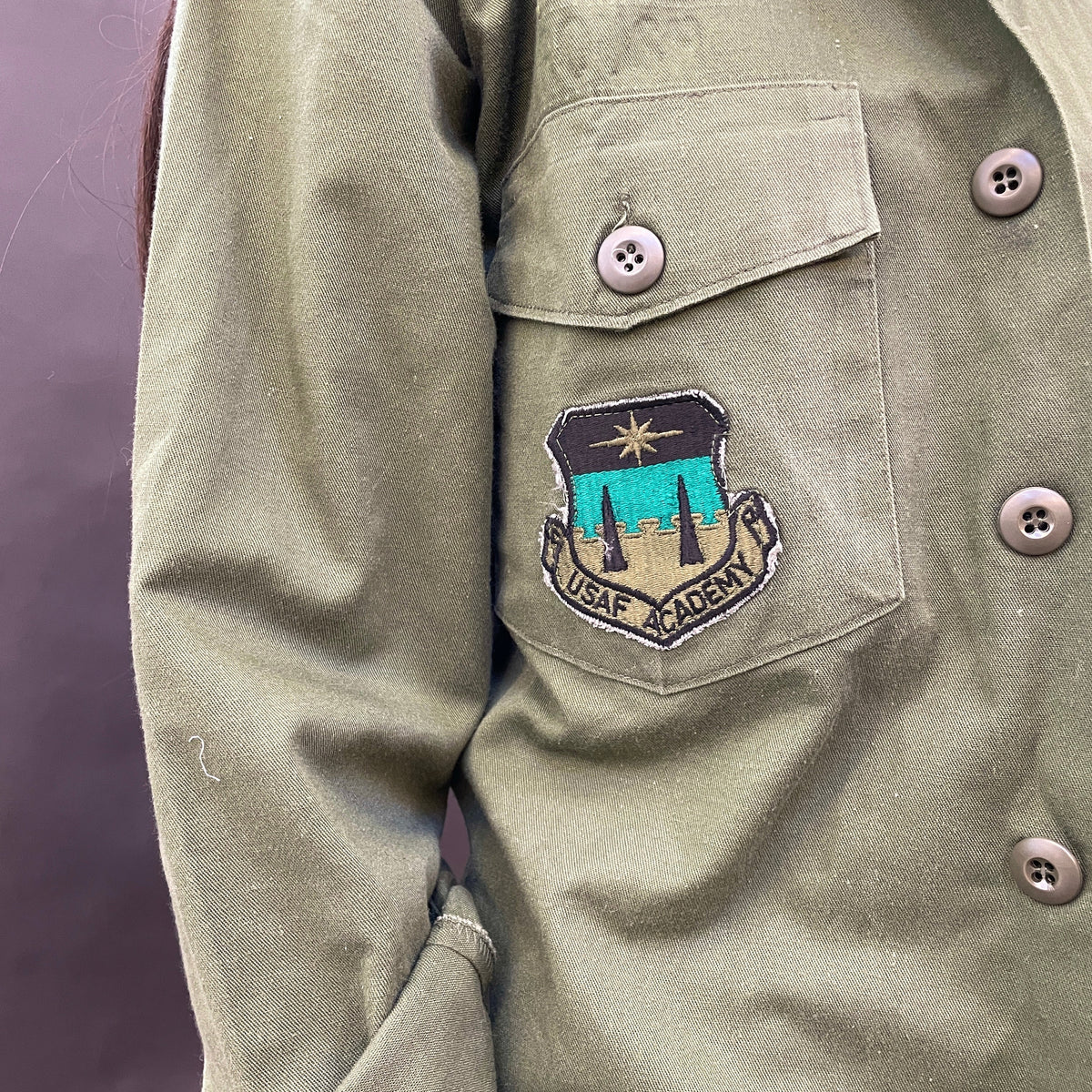 Useless Army Shirt with Embroidery
