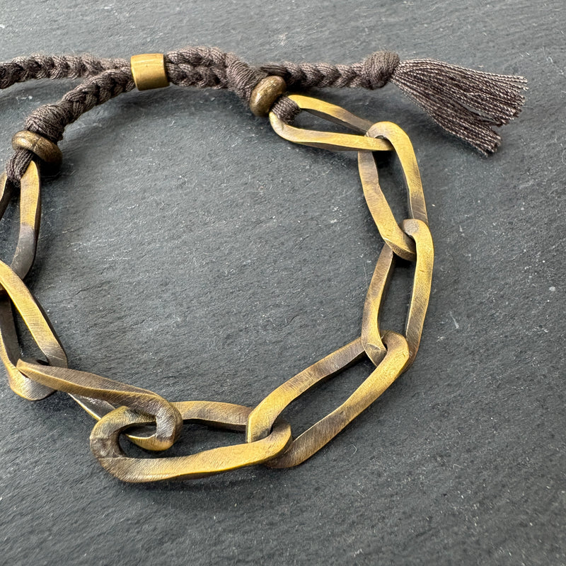 Chains Bracelet with Thread