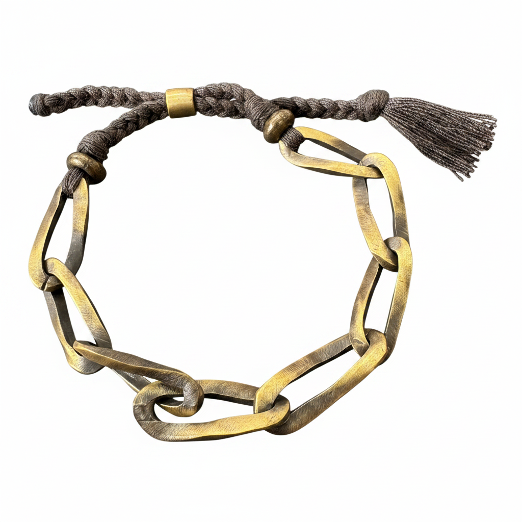 Chains Bracelet with Thread