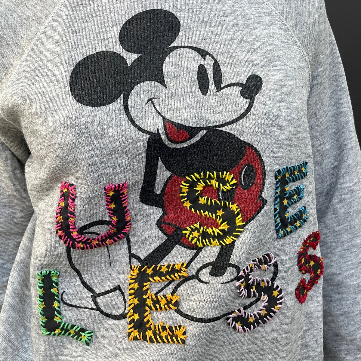 Useless Mickey Mouse Grey Sweatshirt