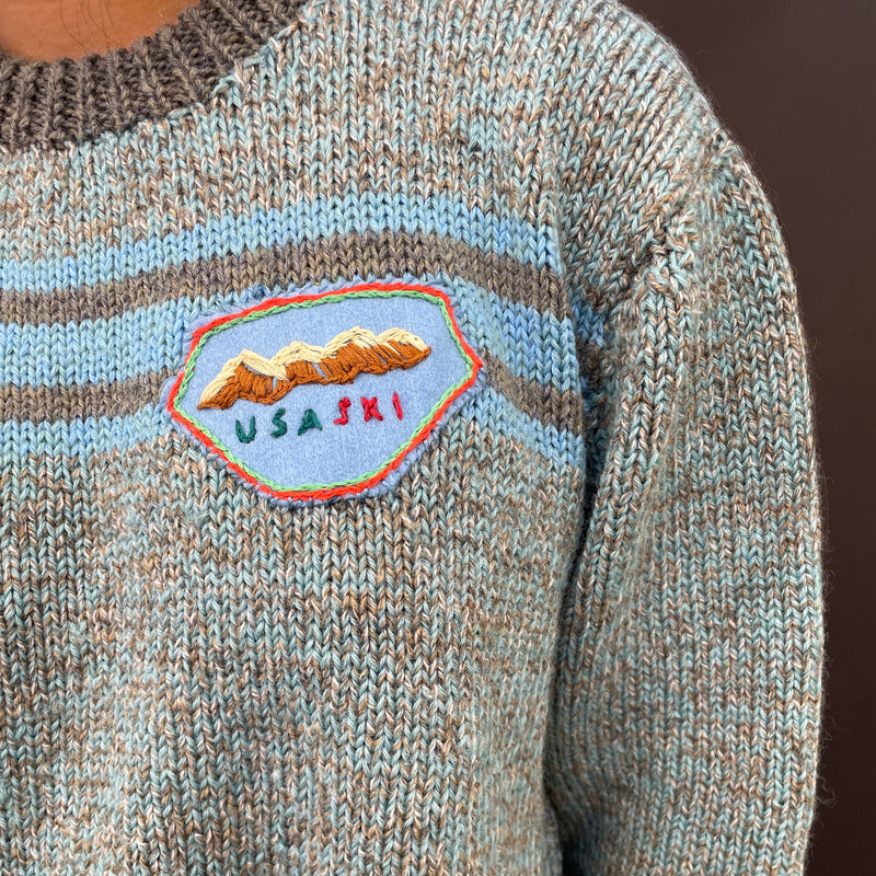 Useless Knitted USA Ski Jumper