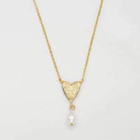 Jasmine Moon Butterfly Pearl Necklace