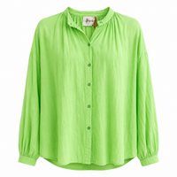 Lightweight Cotton Shirt Grass
