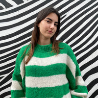 *RESTOCK* Green Stripe Jumper