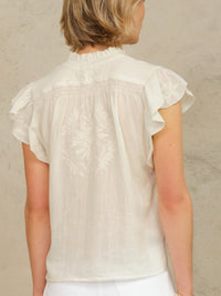 *LANDED!* Lila Embroidered Top