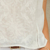 *LANDED!* Lila Embroidered Top
