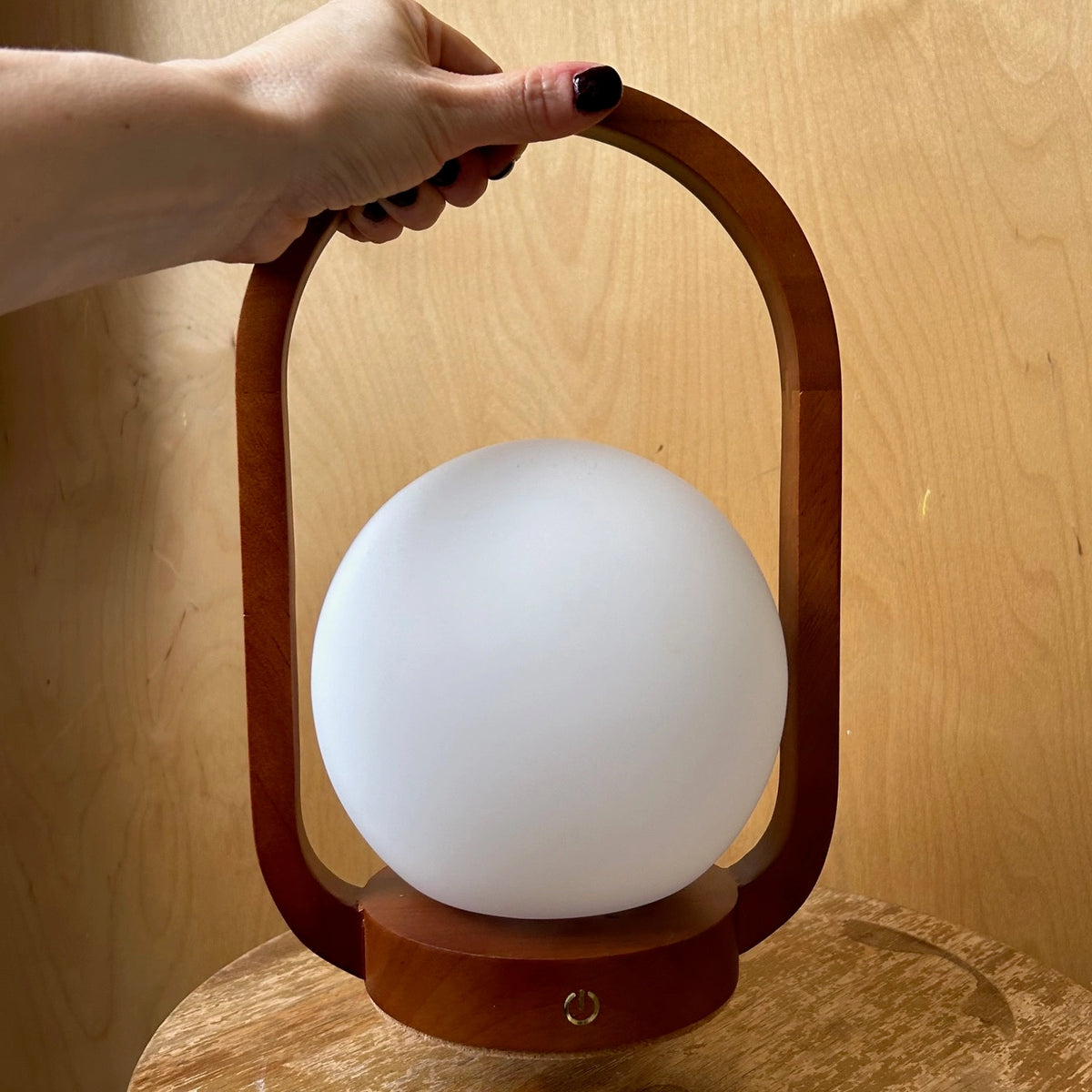 Woodern Lantern Lamp