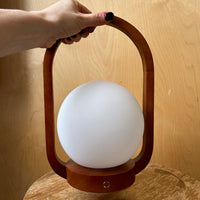 Woodern Lantern Lamp