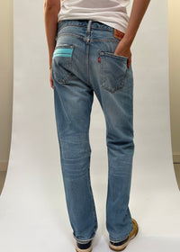 078. Levi's 501s Light Blue Tape