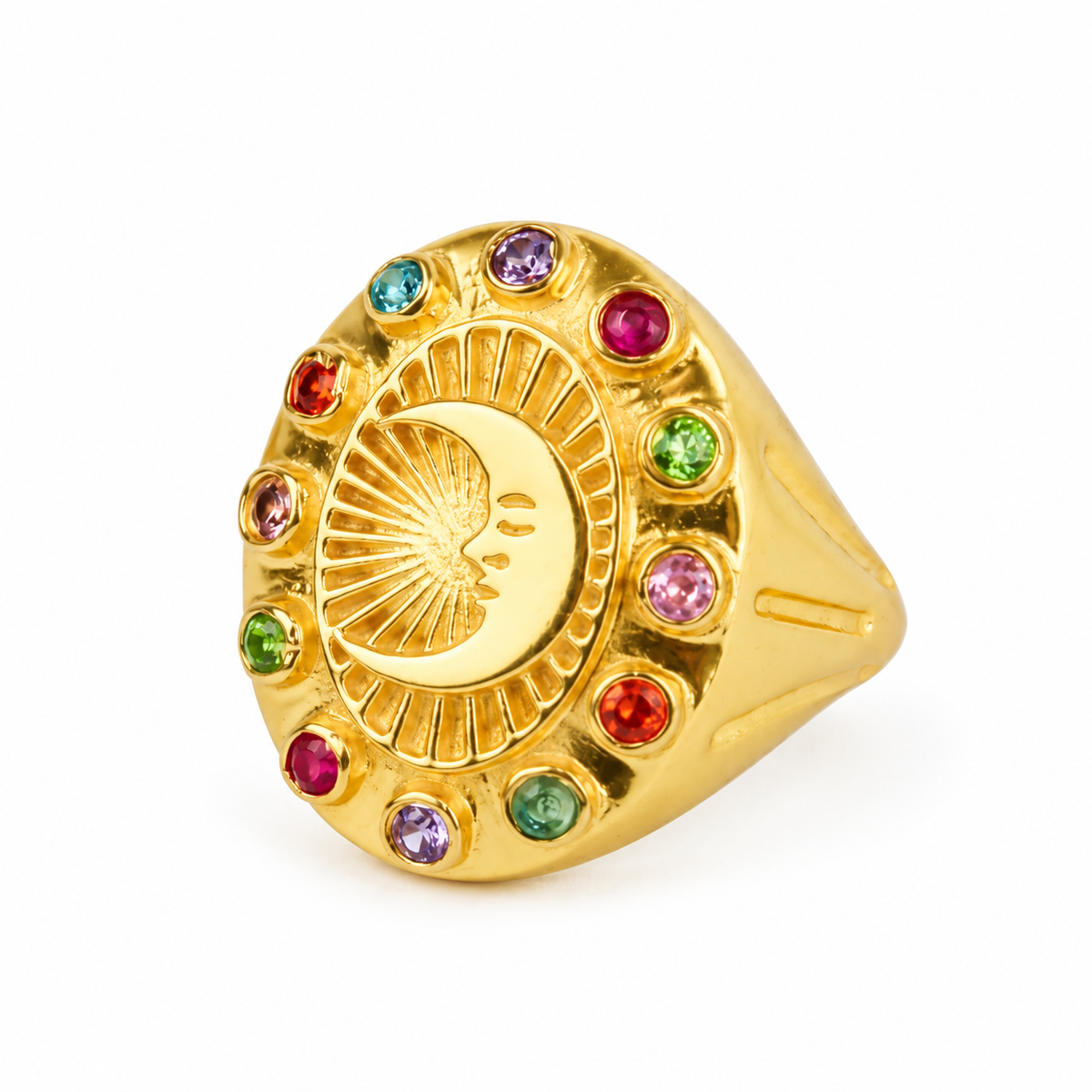 Moon Man Ring
