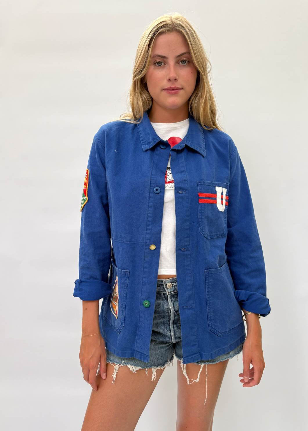 067. Patched Workwear Jacket