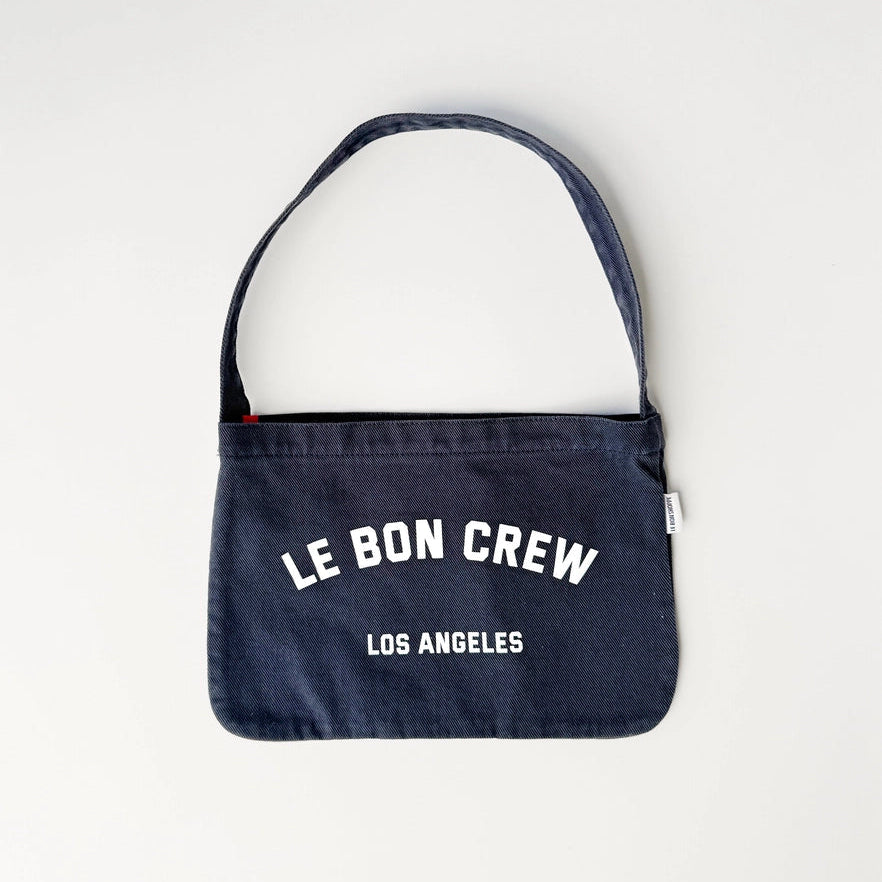 Petite Happy Carry Bag Coal & White