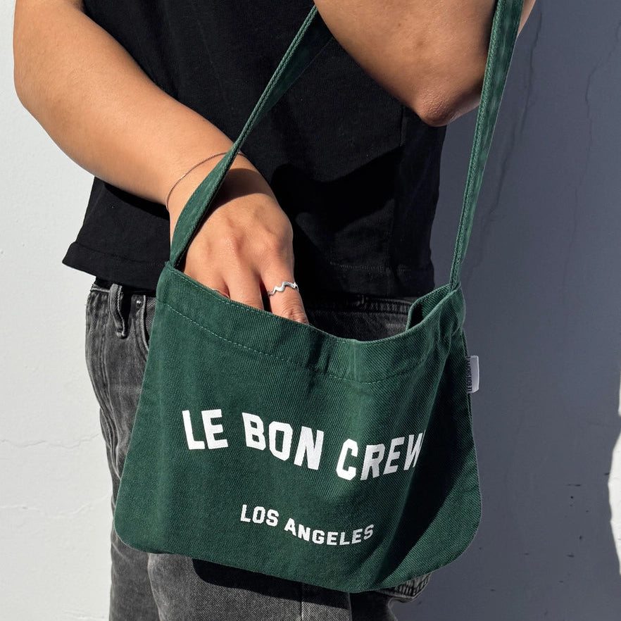 Petite Happy Carry Bag Pine & White