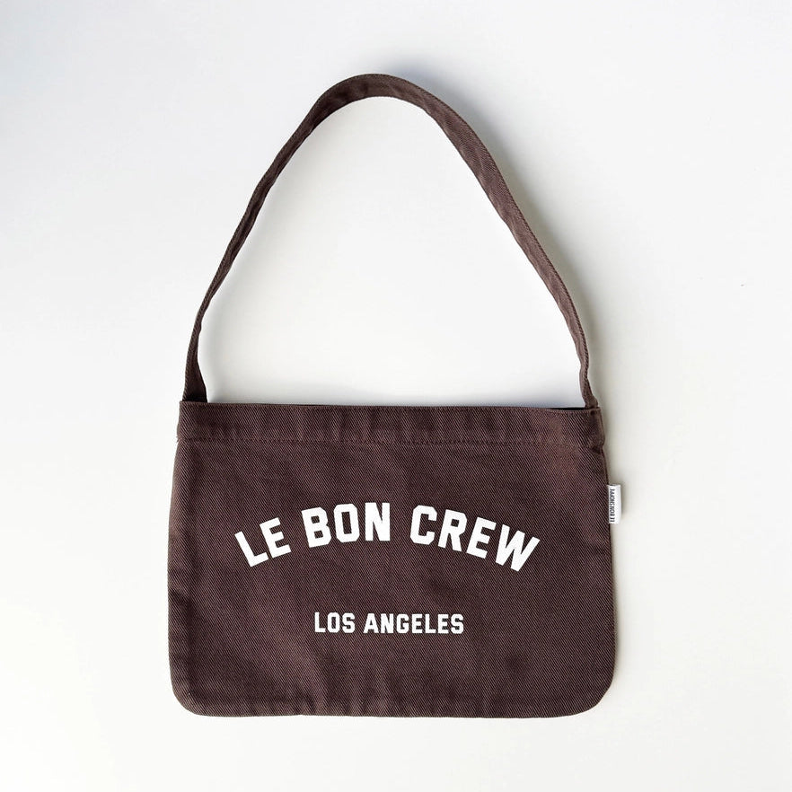 Petite Happy Carry Bag Umber & White