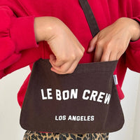 Petite Happy Carry Bag Umber & White