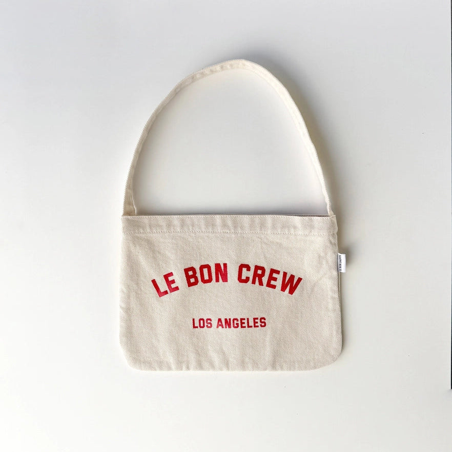 Petite Happy Carry Bag Neutral & Red