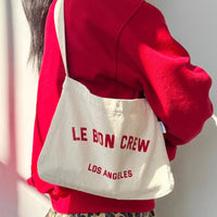 Petite Happy Carry Bag Neutral & Red