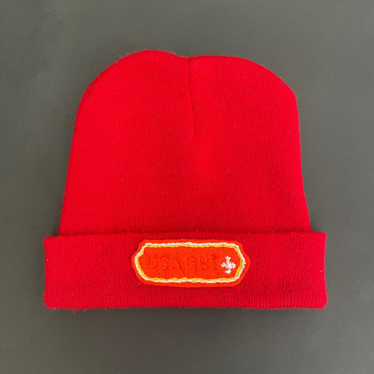 Useless Red USA Ski Beanie