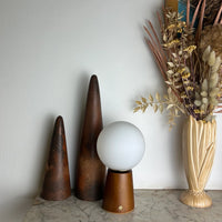 Deco Cone Woodern  Lamp