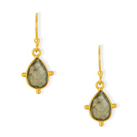 Snowdrop Labradorite Earrings