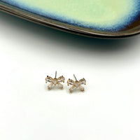 Sparkle Bow Earrings