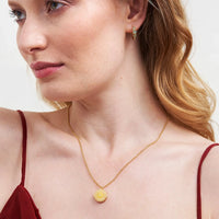 Sun Locket Necklace