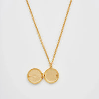 Sun Locket Necklace