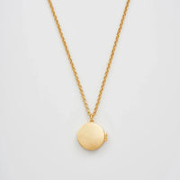 Sun Locket Necklace