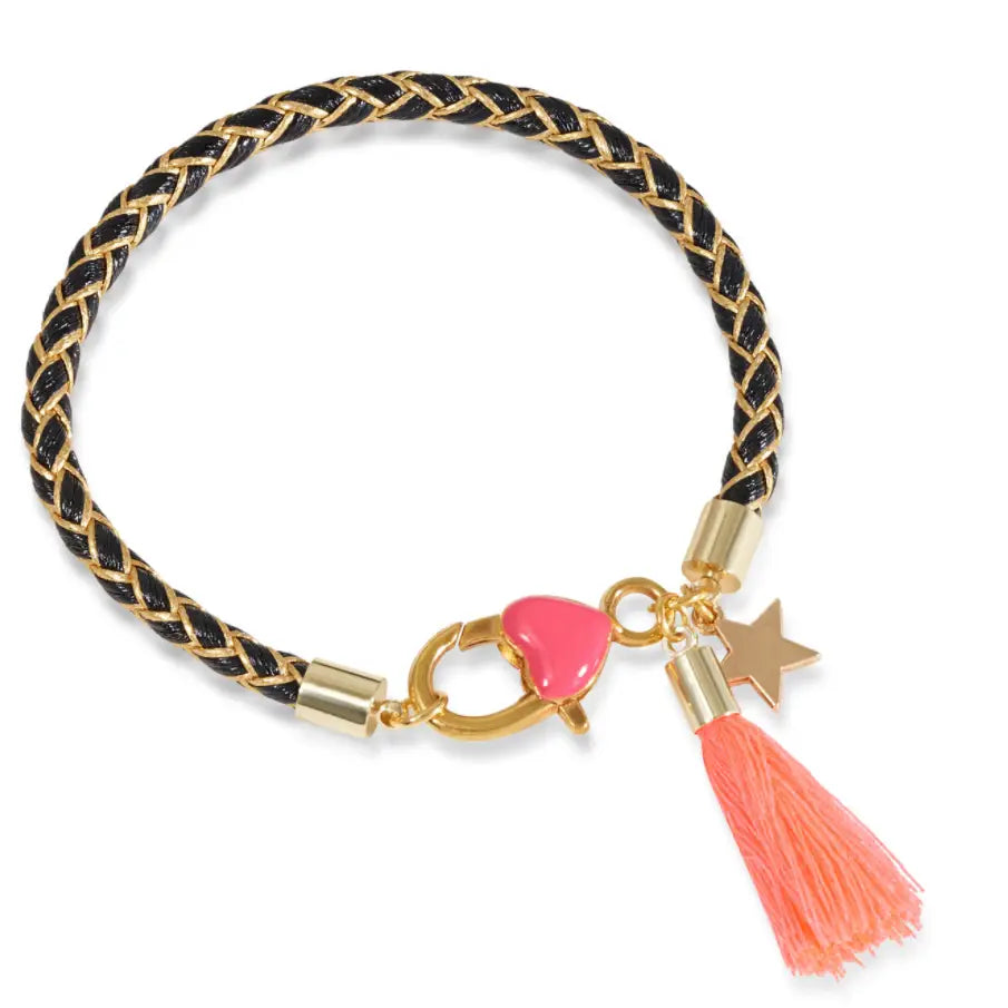 *NEW* Twist Charm Bracelet Black